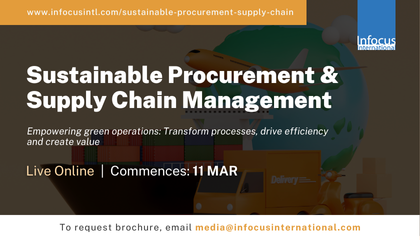 Sustainable Procurement & Supply Chain Management